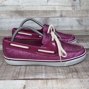 Sperry Top-Sider Sparkly Low Top Deck Boat Shoe 10